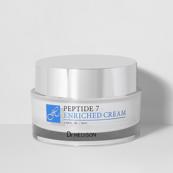 Лифтинг-крем на основе 7 пептидов от мимических морщин Dr.HEDISON Peptide 7 Cream