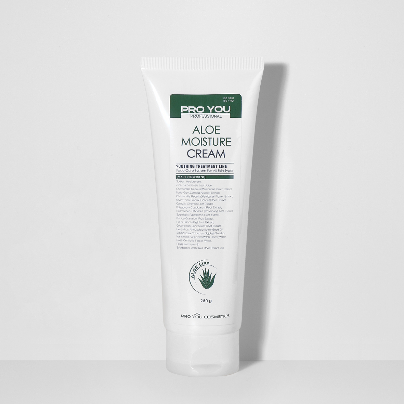 Крем с экстрактом алоэ Pro You Aloe Moisture Cream для интенсивного увлажнения кожи, 250 мл