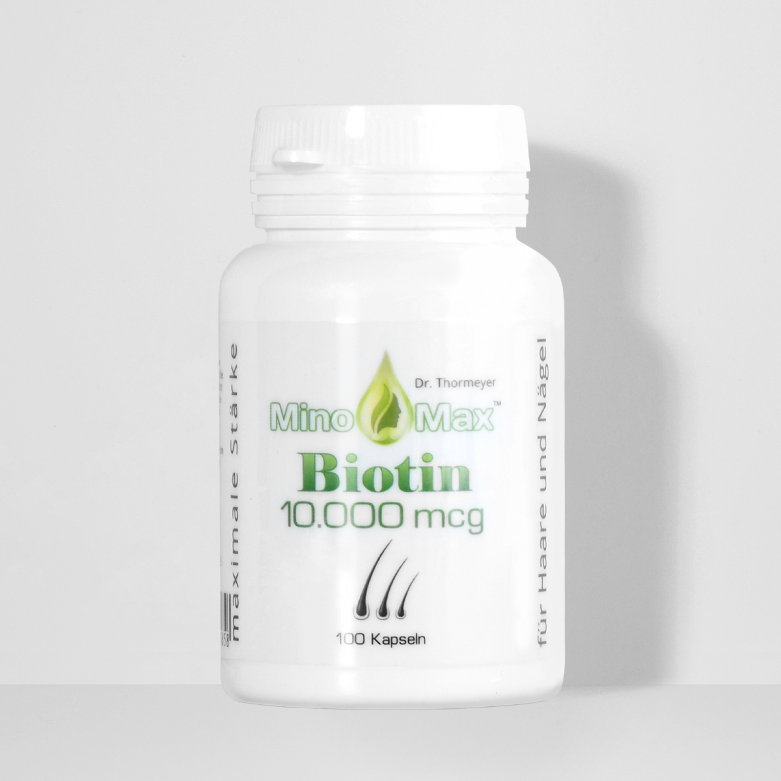 Біотин - вітамін для росту волосся ТМ MinoMax, 100 капсул
