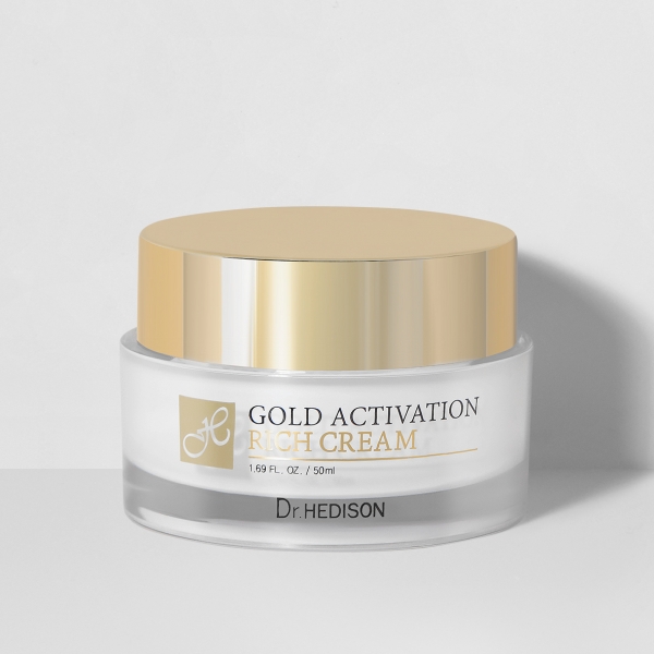 Крем с коллоидным золотом Dr.Hedison Gold Activation Rich Cream