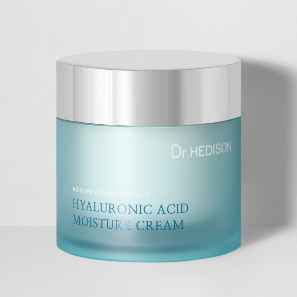 Крем з гіалуроновою кислотою проти стягнутості та сухості шкіри Hyaluronic Moisture Cream від Dr.HEDISON