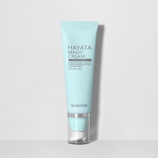 Крем для вирівнювання тону та рельєфу шкіри обличчя під макіяж Dr.Hedison HAYATA Magic Cream