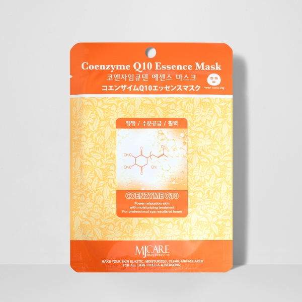Тканевая питательная маска с коэнзимом Q10 Mj Care Coenzyme Q10 Essence Mask, 23 гр