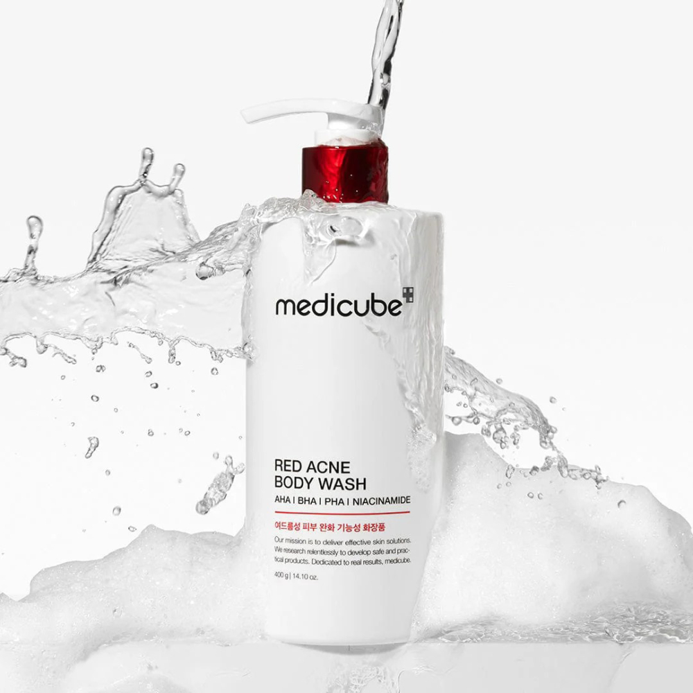Лечебный гель для душа для проблемной кожи с высыпаниями Medicube Red Acne Body Wash