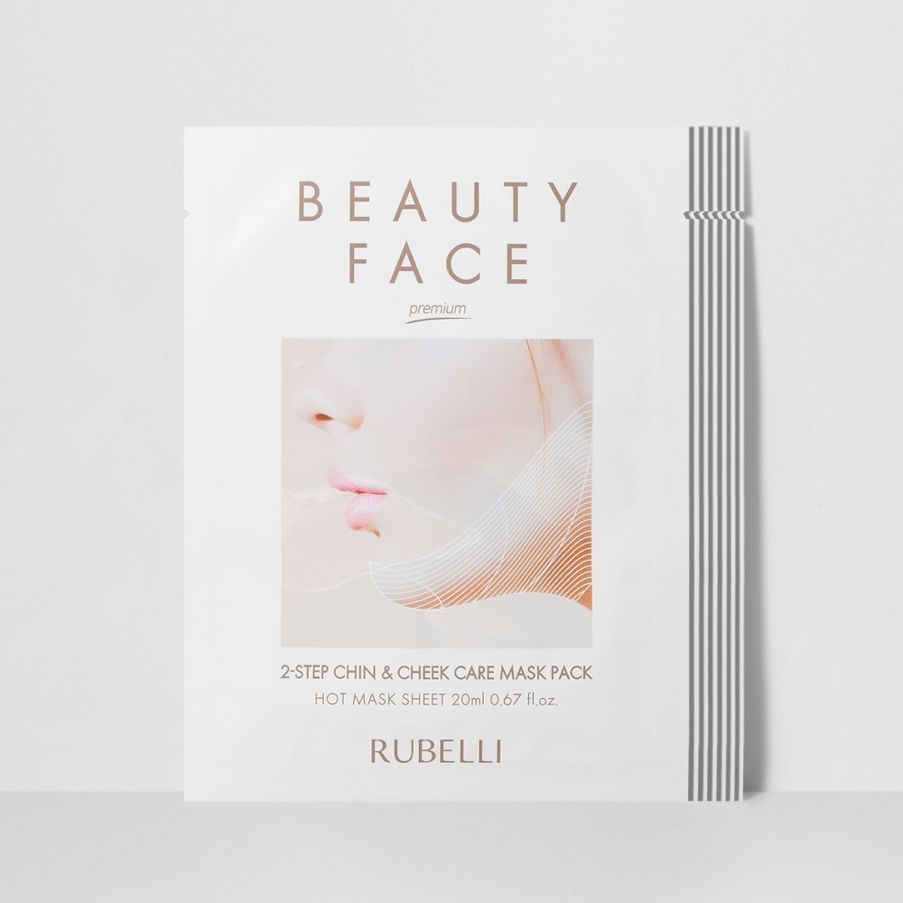 Маска для подтяжки контура лица RUBELLI Beauty Face