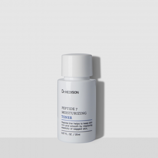 Мини-версия тонера 7 пептидов для повышения упругости кожи и эффектом лифтинга Dr.HEDISON Peptide 7 Moisture Toner