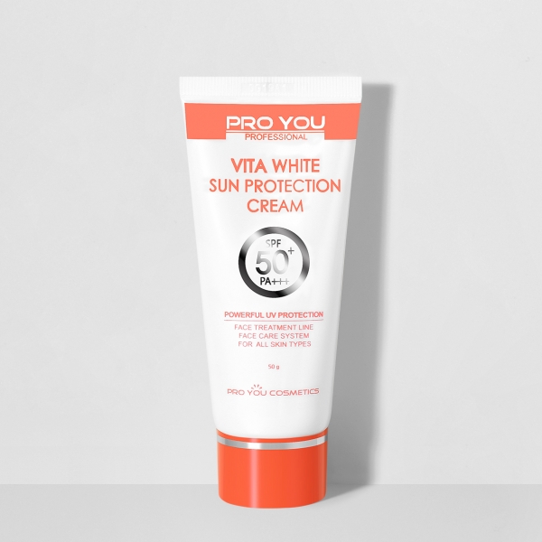 Солнцезащитный крем с высоким уровнем защиты Pro You Professional Vita White Sun Protection Cream(SPF50+/PA+++), 50 мл